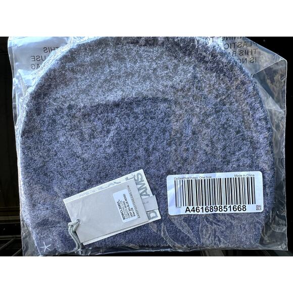 NWT Barefoot Dreams CozyChic Lite Confetti Beanie Deep Sea Blue Indigo OS Gift - Picture 3 of 3